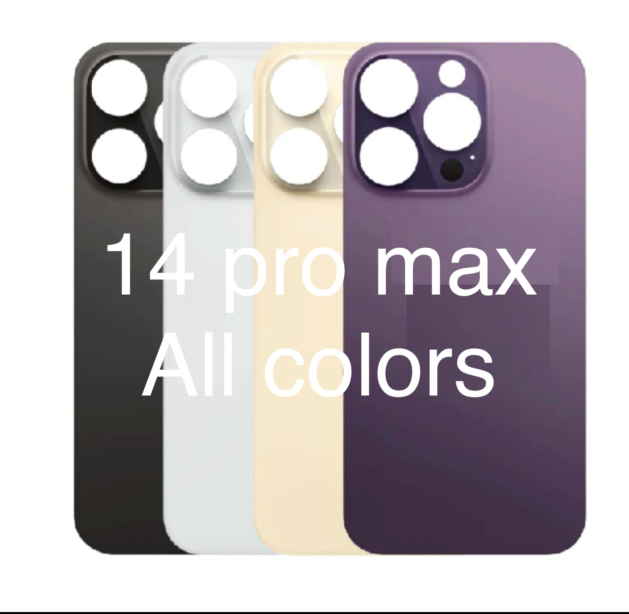 IPHONE 14 PRO MAX PROFESSIONAL BACK GLASS REPLACEMENT