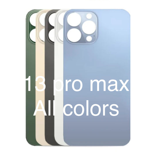IPHONE 13 PRO MAX PROFESSIONAL BACK GLASS REPAIR ALL COLORS