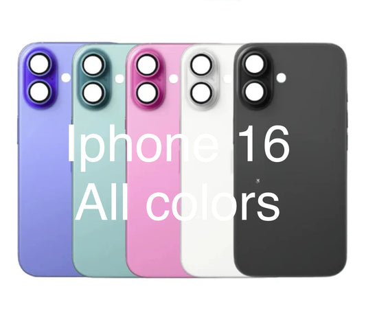 IPHONE 16 PROFESSIONAL BACK GLASS REPLACEMENT ALL COLORS