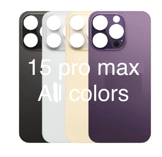 IPHONE 15 PRO MAX PROFESSIONAL BACK GLASS REPLACEMENT